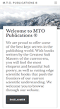 Mobile Screenshot of mto-publications.org