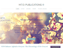 Tablet Screenshot of mto-publications.org